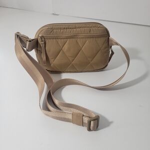 Vera Bradley Tan Crossbody Belt Bag